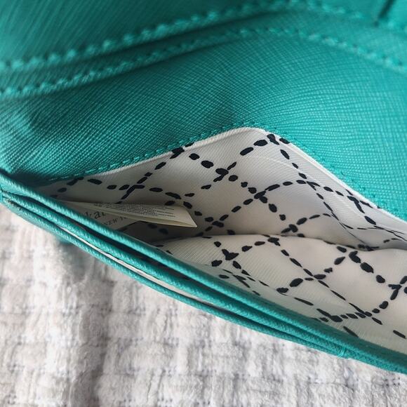 Kate Spade New York Turquoise Leather Wallet - Picture 6 of 10